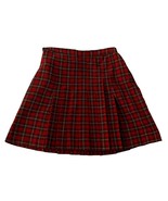 Handmade Red Plaid Skirt Women&#39;s Size S 1960&#39;s 1970&#39;s-
show original tit... - £42.40 GBP