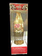 Coca-Cola Kenny Irwin #28 Metallic Collectible Bottle Numbered Limited Edition - £17.80 GBP