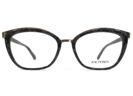 Zac Posen Eyeglasses Frames Zeze MI Purple Marble Tortoise Silver 55-17-140 - £55.71 GBP