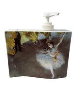 Croscill Degas Ballet Lotion Soap Dispenser Famous Degas Dancers Bathroo... - $18.00