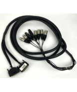 Male / Female 25 Pin AES EBU to 4M  4 x F 4 x M 3 Pin XLR Breakout Snake... - $1,452.67 MXN