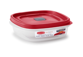 Rubbermaid Easy Find Lids Food Storage Container, 3 Cup, Racer Red - $20.33