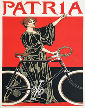 Decoration POSTER print.Patria vintage bicycle.Room home interior art wall.6698 - £14.28 GBP+