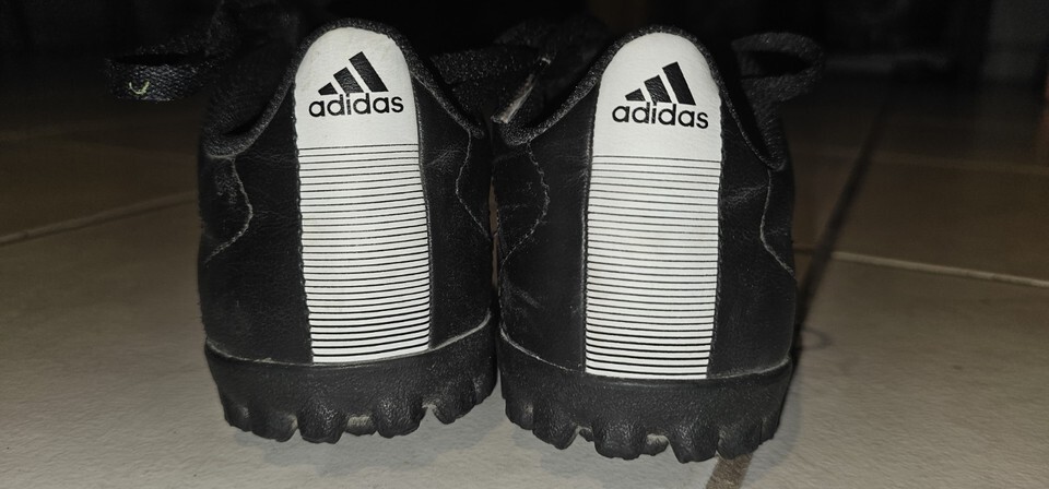Adidas Black Soccer Turf Cleats Indoor Soccer Futbol US5 Item image 3