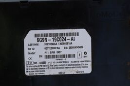Land Rover Jaguar Bluetooth Connectivity Control Module 6G9N-19C024-AI image 2