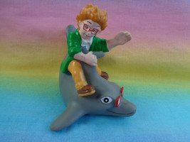 Vintage 1990 Burger King Kids Happy Meal IQ Dolphin Water Squirt Toy - £1.81 GBP