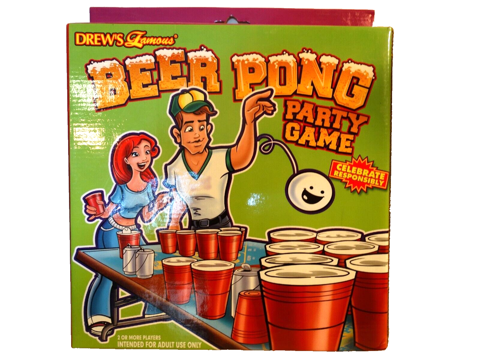 Beer Pong Party Game Drew&#39;s Famous - $4.95
