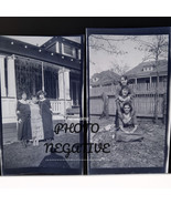 Antique Photo Negatives Three Woman In Dresses 1920s 302 Short Hair Bob ... - $150.04 MXN