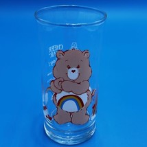 Care Bears Cheer Bear From Pizza Hut Limited Edition Drinking Glass Made In 1983 - £14.94 GBP