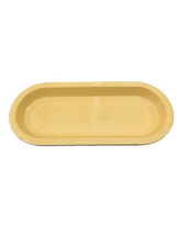 Vintage Fiesta Original Yellow Utility Tray Celery Dish Plate with small marks - £19.98 GBP