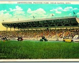 Amphitheater Frontier Park Cedar Rapids Iowa IA UNP Unused WB Postcard J8 - $9.85