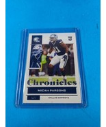 MICAH PARSONS 2021 Panini Chronicles Rookie Card No.28 - £4.62 GBP