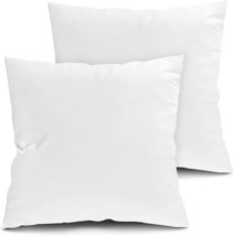 Fixwal Throw Pillow Inserts Set Of 2-20 X 20 Inches Bed And Couch Pillows - - £25.40 GBP