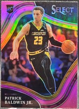 2022 Panini Chronicles Select Draft Picks Patrick Baldwin Jr. #19 Pink Prizm - $1.00