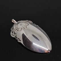 Vintage 925 Sterling Silver - Shiny Spoon Pendant Necklace - $34.95