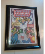 Justice League of America Poster # 2 FRAMED Society Crisis JLA 21 Mike S... - £59.42 GBP