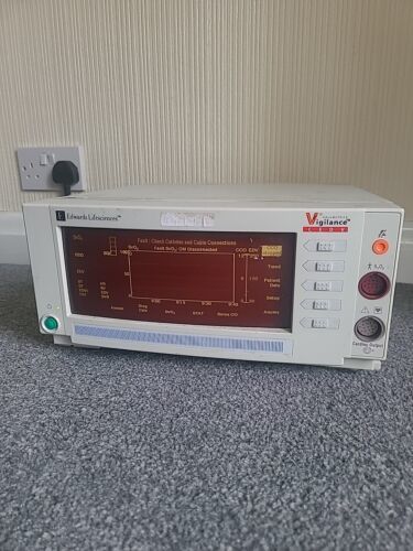 EDWARDS LIFESCIENCES Vigilance Patient Monitor ICU hospital surgery thea... - $258.57