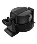 Rotating Waffle Maker, Black - $3,400.55 MXN