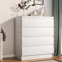 4 Bedroom Tall Vintage Metal Handles,Modern Wood Dresser Chest of Drawer... - £108.31 GBP