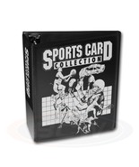 4 BCW 3&quot; Heavy Duty D-ring Black Sports Card Collection Binder Albums - $895.42 MXN