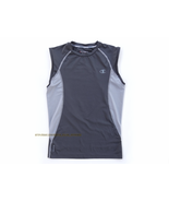 Champion PowerFlex Gray Sleeveless Medium Shirt mesh jersey top athletic vest - $7.00