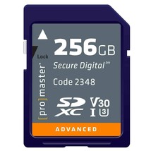 ProMaster SDXC 256GB Advanced, Memory Card, (Model 2348) - £73.51 GBP