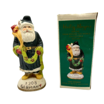 Heilig-Meyers Santas From Around the World Germany 1908 Christmas Figurine Vntge - £7.47 GBP
