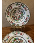  Indian Tree Johnson Brothers England 8&quot; Soup Salad Cereal Bowls Set Of 5 - £14.14 GBP