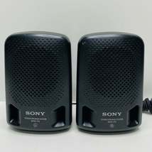 Sony SRS-P3 Walkman Stereo Speaker System Portable Computer Speakers  Black - £62.93 GBP