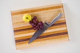 Walnut Cherry Maple 16x12x1.5 Cutting Board Charcuterie Cheese End Grain - £127.07 GBP