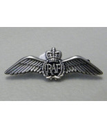 ROYAL AIR FORCE RAF WINGS LAPEL PIN BADGE 1.5 x 0.5 INCHES - £5.08 GBP
