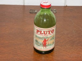 Vintage Rare Pluto Concentrated &amp; Fortified Spring Water Empty Devil Bottle - $6,407.13 MXN