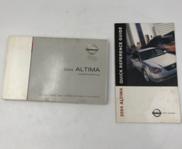 2004 Nissan Altima Owners Manual Handbook Set OEM K03B37021 - £11.62 GBP