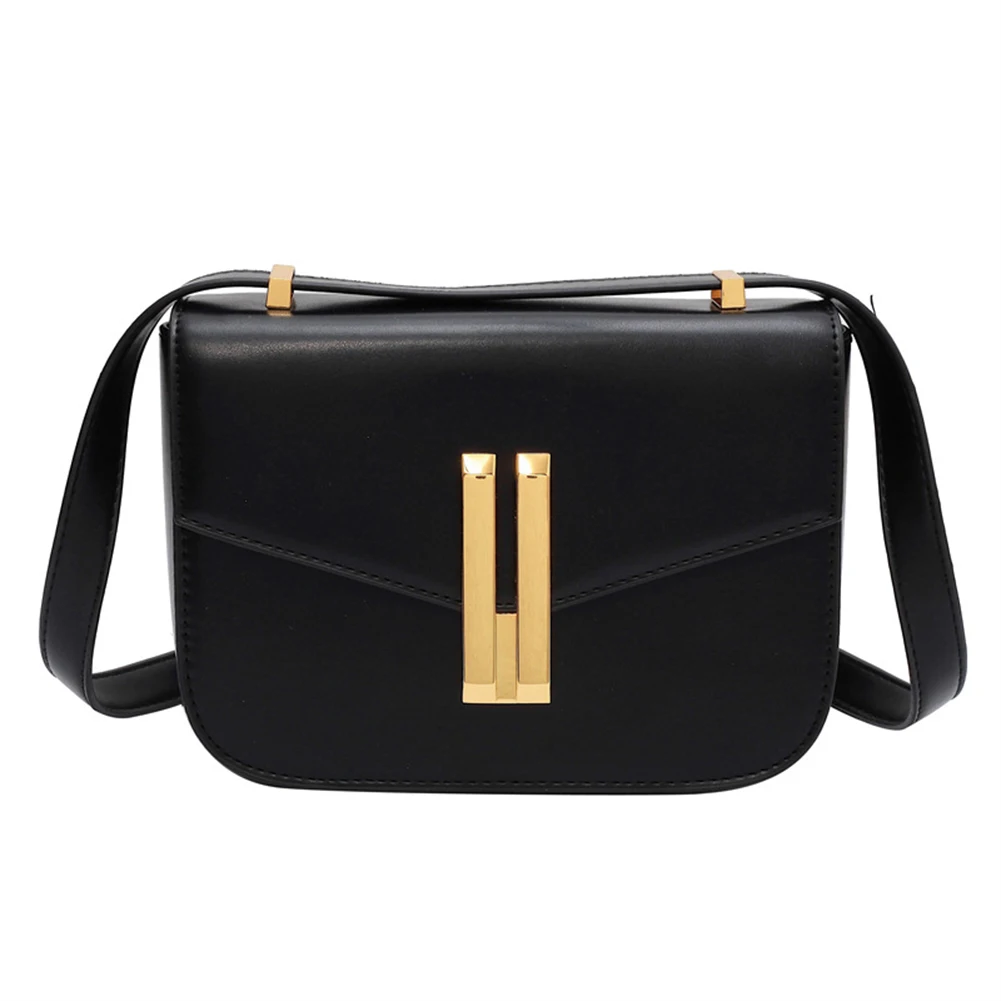 All-Match Small Square Bag Women PU Leather Crossbody Bag Simple Dating ... - $31.58