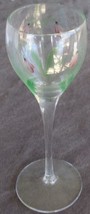 Vintage Long Stemmed Crystal Cordial Glass - Vgc - Hand Crafted In Romania - £15.95 GBP