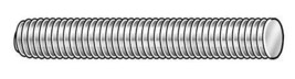 Fully Threaded Rod, 3/8&quot;-16, 3 Ft, Steel, Grade 2, Hot Dipped - £15.69 GBP