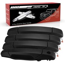 Chapoz Chrome Door Handles for 2007-2014 Cadillac Escalade GMC Yukon 4PCS - $423.23 MXN