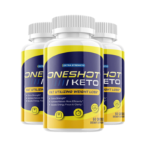 3-Pack One Shot Keto Pills, OneShot Keto All Natural Dietary Supplement -180 Cap - £37.60 GBP