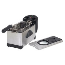 12.5-Cup Stainless Steel Deep Fryer - £54.20 GBP