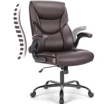 Executive Office Chair  Ergonomic Adjustable Computer Desk Chairs With ... - £166.67 GBP