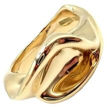 Authentic! Vintage Tiffany &amp; Co. 18k Yellow Gold Peretti Calla Lily Ring... - $46,018.83 MXN
