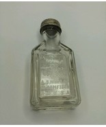 1920&#39;s A.S. HIND&#39;S EMBOSSED HONEY AND ALMOND CREAM BLOOMFIELD NJ BOTTLE - £15.55 GBP