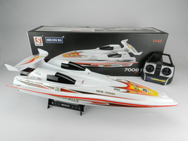 28&quot; Blue Streak Jumbo Racing Boat - $115.00