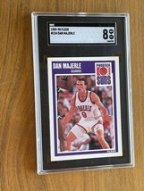 1989-90 Fleer Basketball #124 Dan Majerle Rookie RC SGC 8 NM MT Graded Card - $15.00