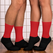 One Shot Fire Red Foot Sublimated Socks - £10.42 GBP