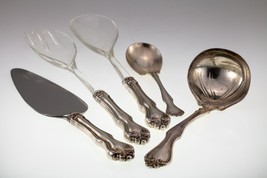 Lot of 5 Westmorland George &amp; Martha Washington Sterling Silver Serving Pieces - £118.43 GBP