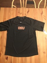 NWT men&#39;s XL nike pro OSU fitted shirt baseball, football BSBL, FTBL - £26.82 GBP