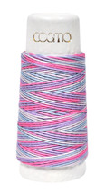 Cosmo Hidamari Sashiko Variegated Thread 30 Meters Cotton Candy - £4.83 GBP
