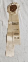 Vintage 1961 Montresor Camp Horse Show Ribbon August Classic - £19.60 GBP