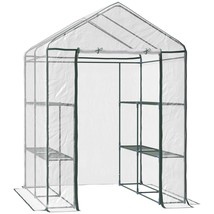 5x5x6&#39; Walk-in Greenhouse Kit - £92.05 GBP